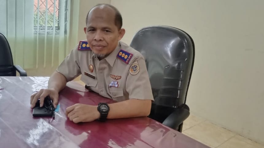 Caption poto : Kepala BPN Empat LAwang