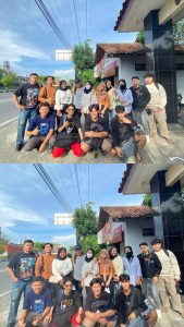 Caption Poto. IKPM Empat Lawang yang akan melaksanaman program mudik lebaran. Yogyakarta, 16 April 2023