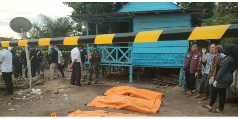 Diduga Jadi Korban Pembunuhan, Satu Keluarga di Muba Ditemukan Tewas. (Poto: Ist)