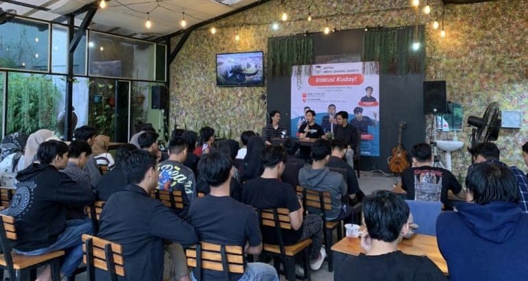 Mahasiswa Empat Lawang - Jakarta berdialog terkait permasalahan di Empat Lawang, (Poto: Mahasiswa/Kabarempatlawang)