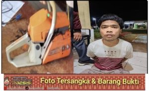 Kepolisian Sektor Pendopo Ungkap Pencurian Berat di Desa Muara Lintang Lama: Pelaku Ditangkap Tanpa Perlawanan, (Poto; Humas Polres Empat Lawang/Kabarempatlawang.com)