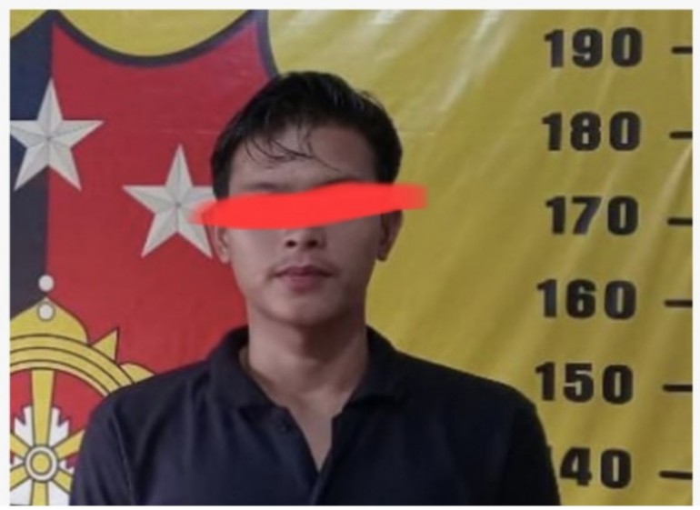 Pelaku penyebar dan pembuat video porno diamankan Polisi. (Humas Polres Empat Lawang/Kabarempatlawang.com)